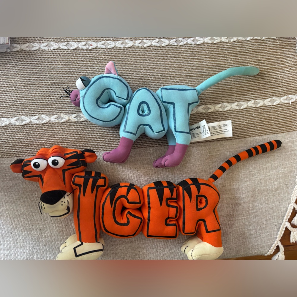 PBS Kids Word World magnetic plush